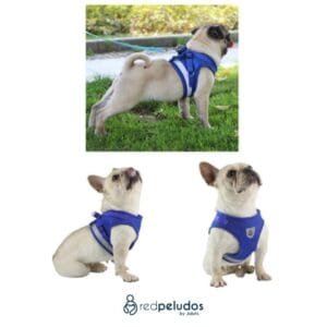 Arnés Tipo Chaleco para Perros – Antitirones, Ajustable y Reflectivo, Ideal para Paseos Seguros