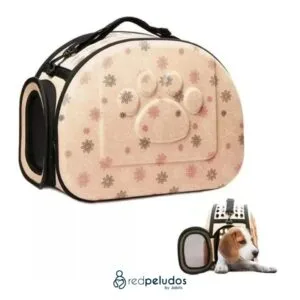 Maleta Transportadora Plegable para Gatos y Perros – Compacta y Aprobada para Viajes