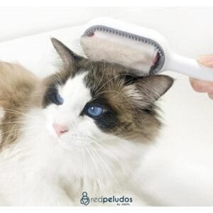 Cepillo Removedor de Pelos para Mascotas GIBZ con Depósito – Reutilizable y Portátil